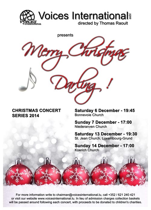 Christmas 2014 - Merry Christmas, Darling!