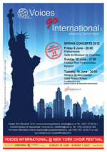 Spring 2012 - VOICES go INTERNATIONAL