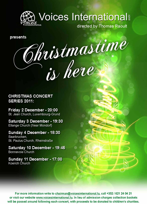 Christmas 2011 - Christmastime is here