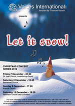 Christmas 2012 - Let it Snow!