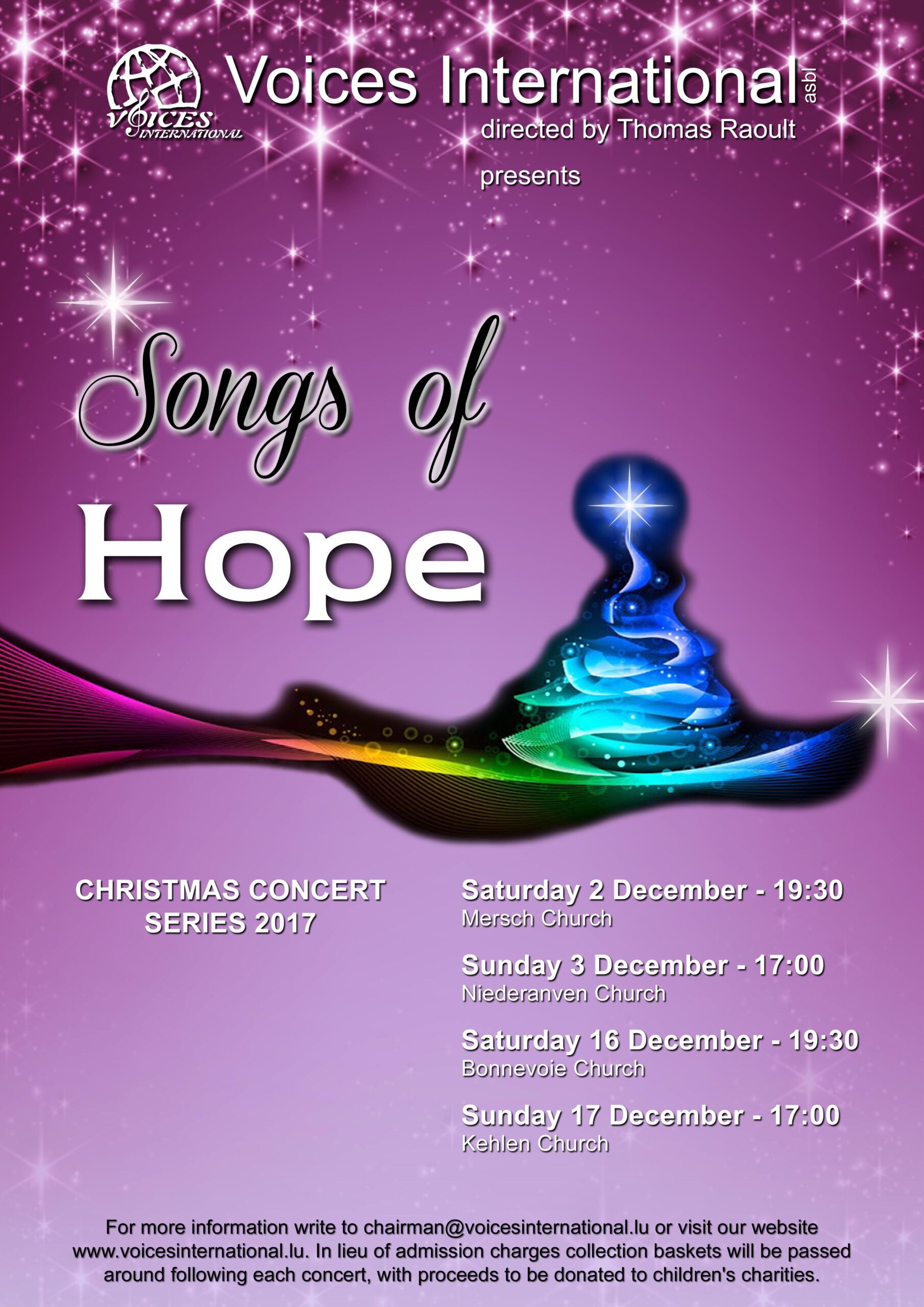 Christmas 2017 - Songs of Hope
