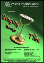 Spring 2013 - Singing Through Time
