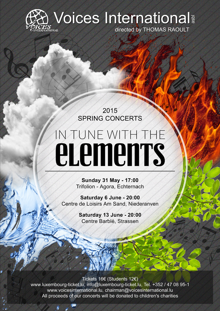 Spring 2015 - In Tune With The Elements